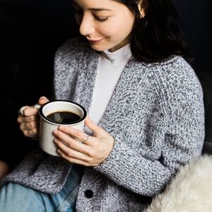 Everlane | The Marled Chunky Wool Cardigan